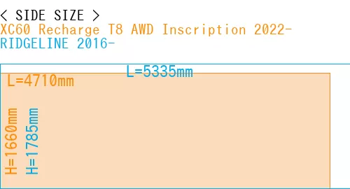 #XC60 Recharge T8 AWD Inscription 2022- + RIDGELINE 2016-